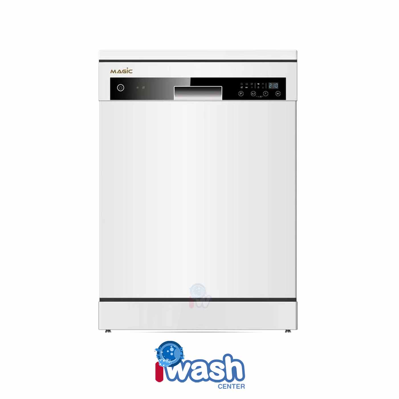 ماشین ظرفشویی 15 نفره مجیک مدل DW15NW سفید