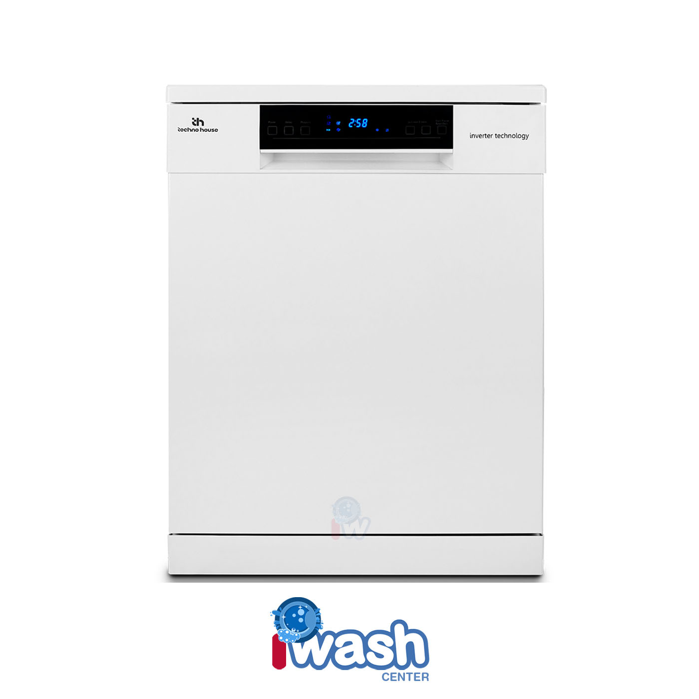 ماشین ظرفشویی 15 نفره تکنوهاوس مدل DW15-Max-M914W سفید