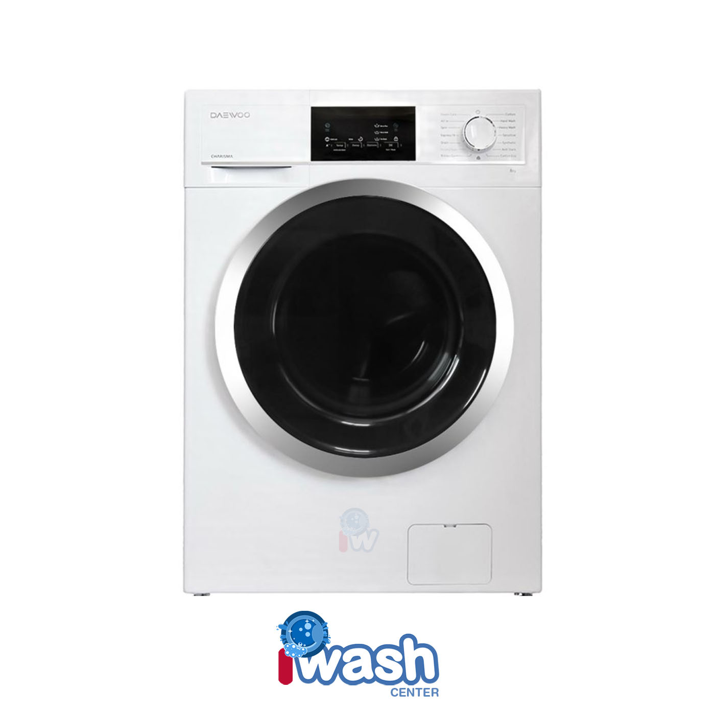 ماشین لباسشویی 8 کیلویی دوو مدل کاریزما DWK-CH820C سفید