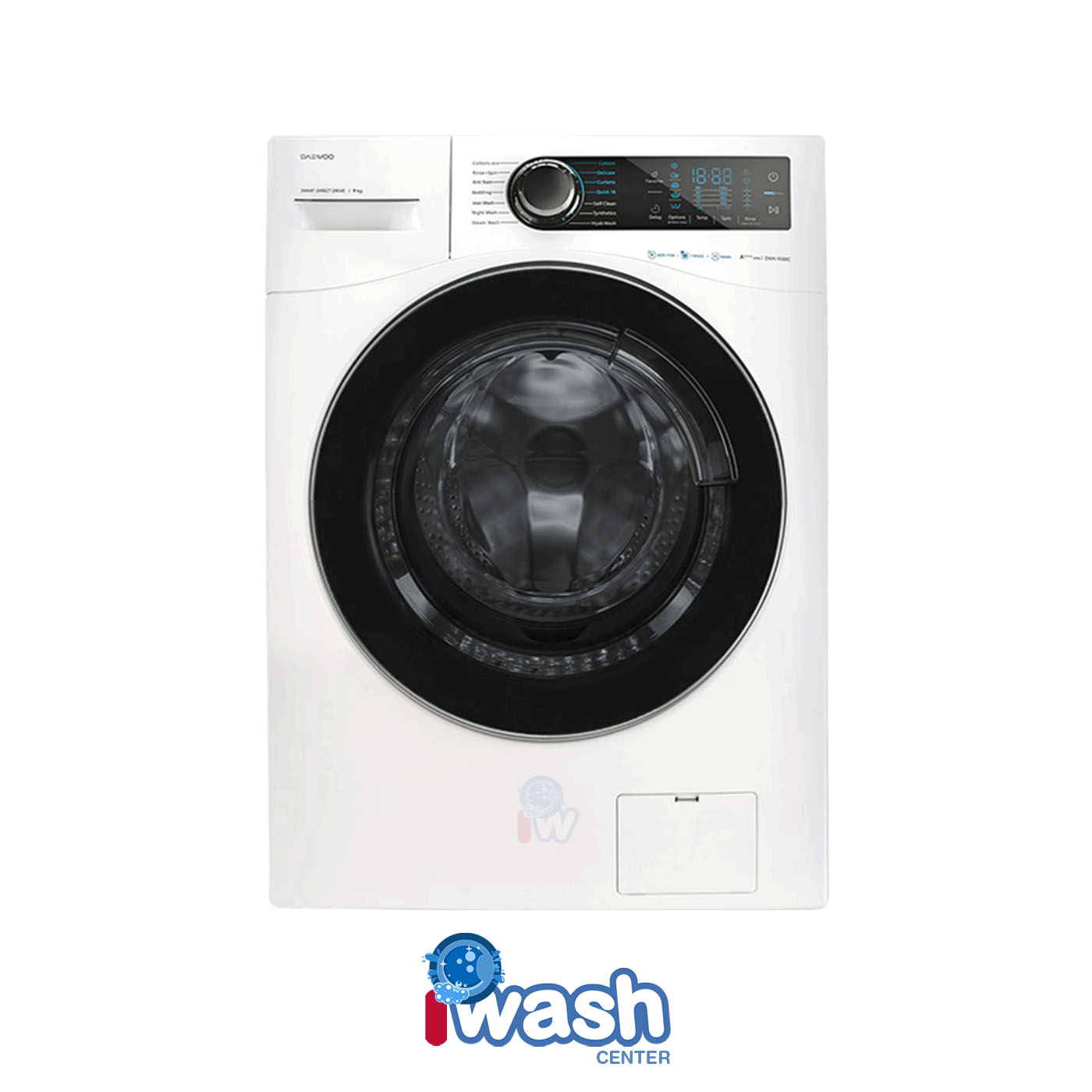 ماشین لباسشویی 9 کیلویی دوو مدل سنیور DWK-SE990C سفید