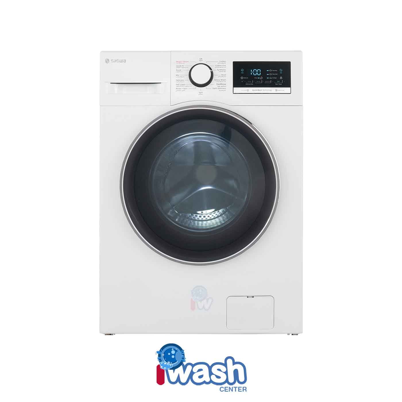 ماشین لباسشویی 8 کیلویی اسنوا مدل Ariyan آرین SWM-A81W سفید