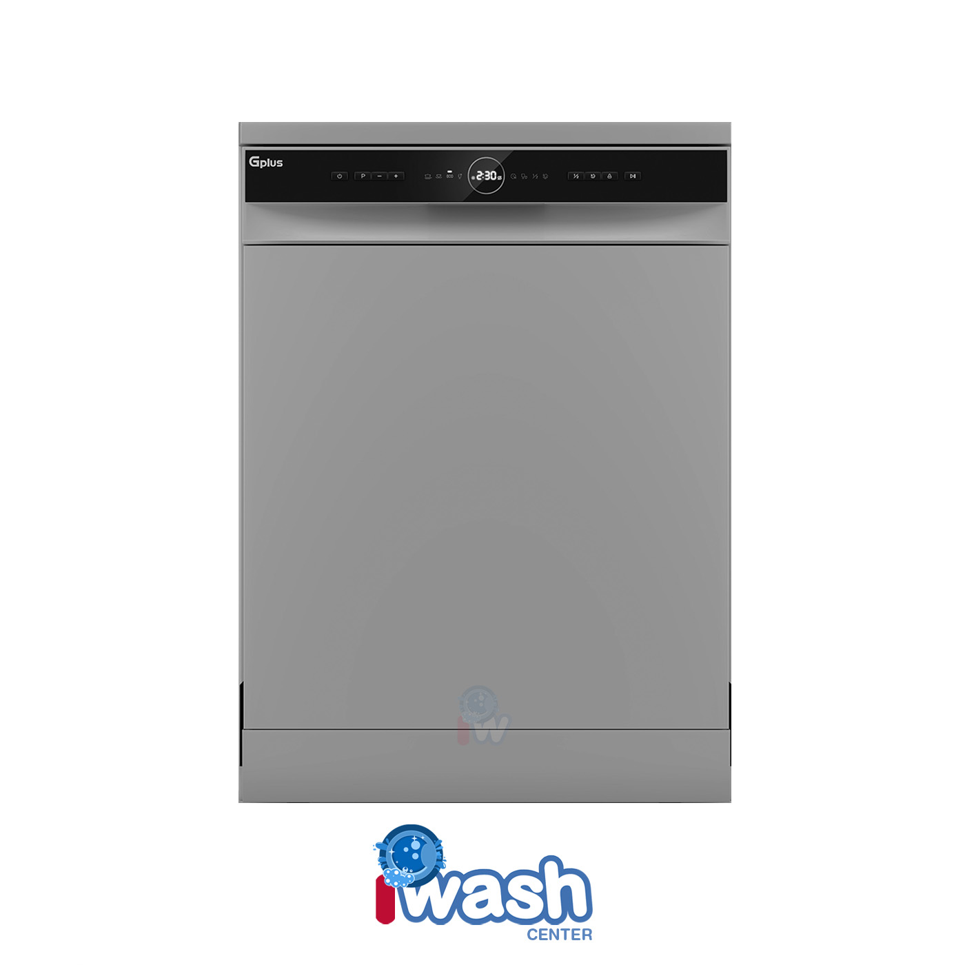 ماشین ظرفشویی 14 نفره جی پلاس مدل Felix فلیکس GDW-F443S نقره ای