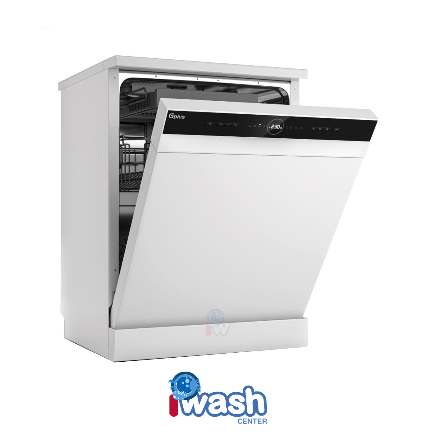 ماشین ظرفشویی 14 نفره جی پلاس مدل Felix فلیکس GDW-F443W سفید
