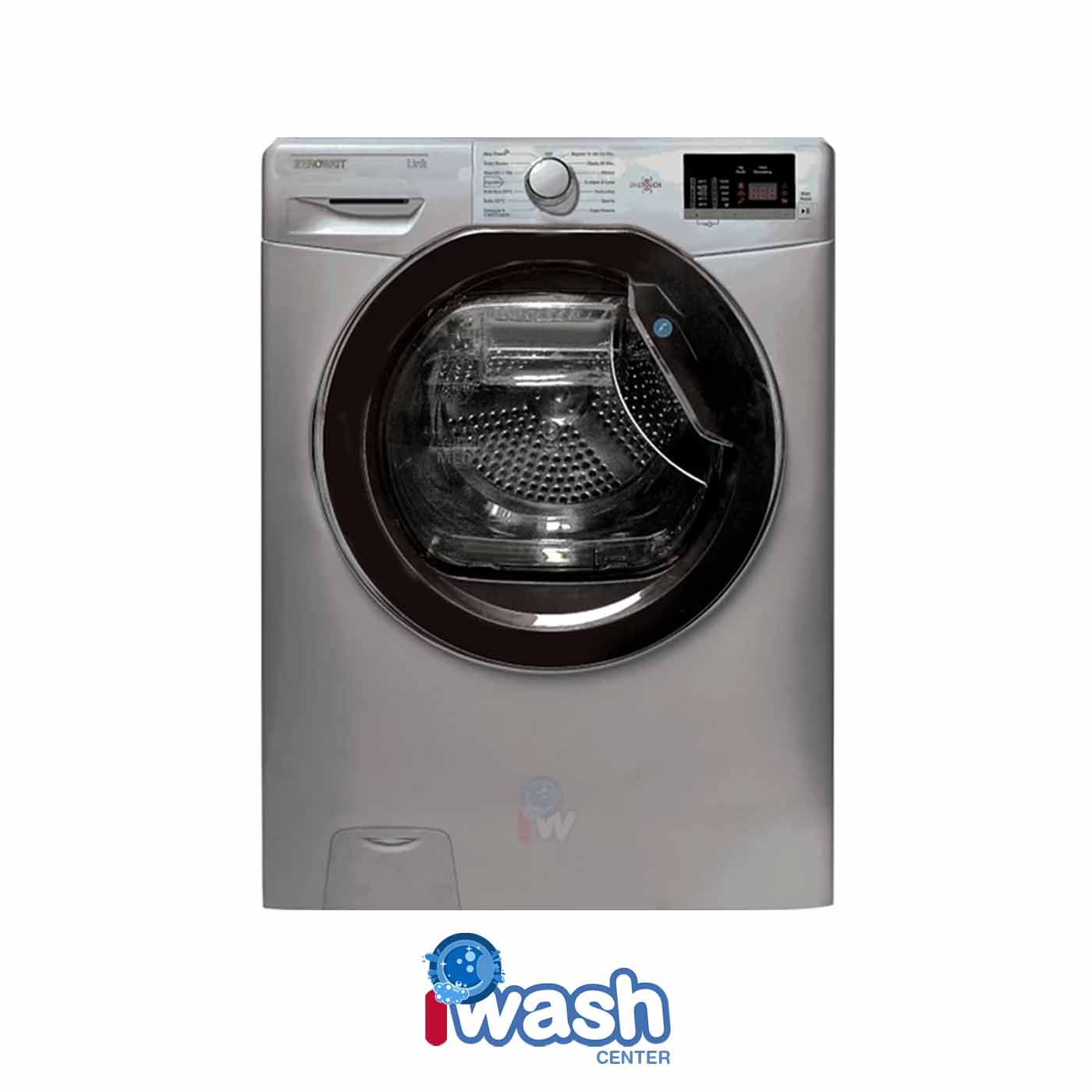 ماشین لباسشویی 8 کیلویی زیرووات مدل FCA-1820S نقره ای
