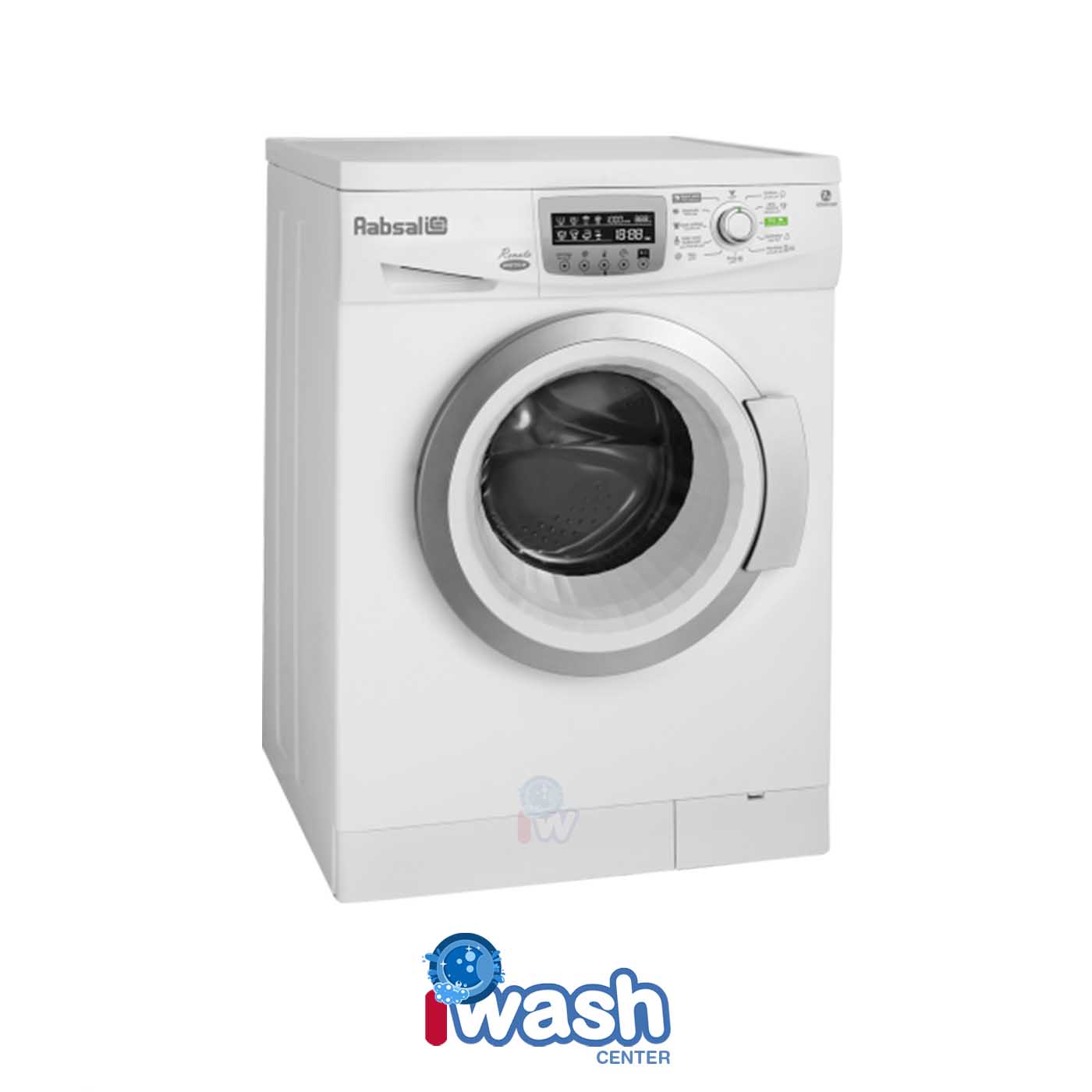 ماشین لباسشویی 7 کیلویی آبسال مدل WRE7312-W سفید
