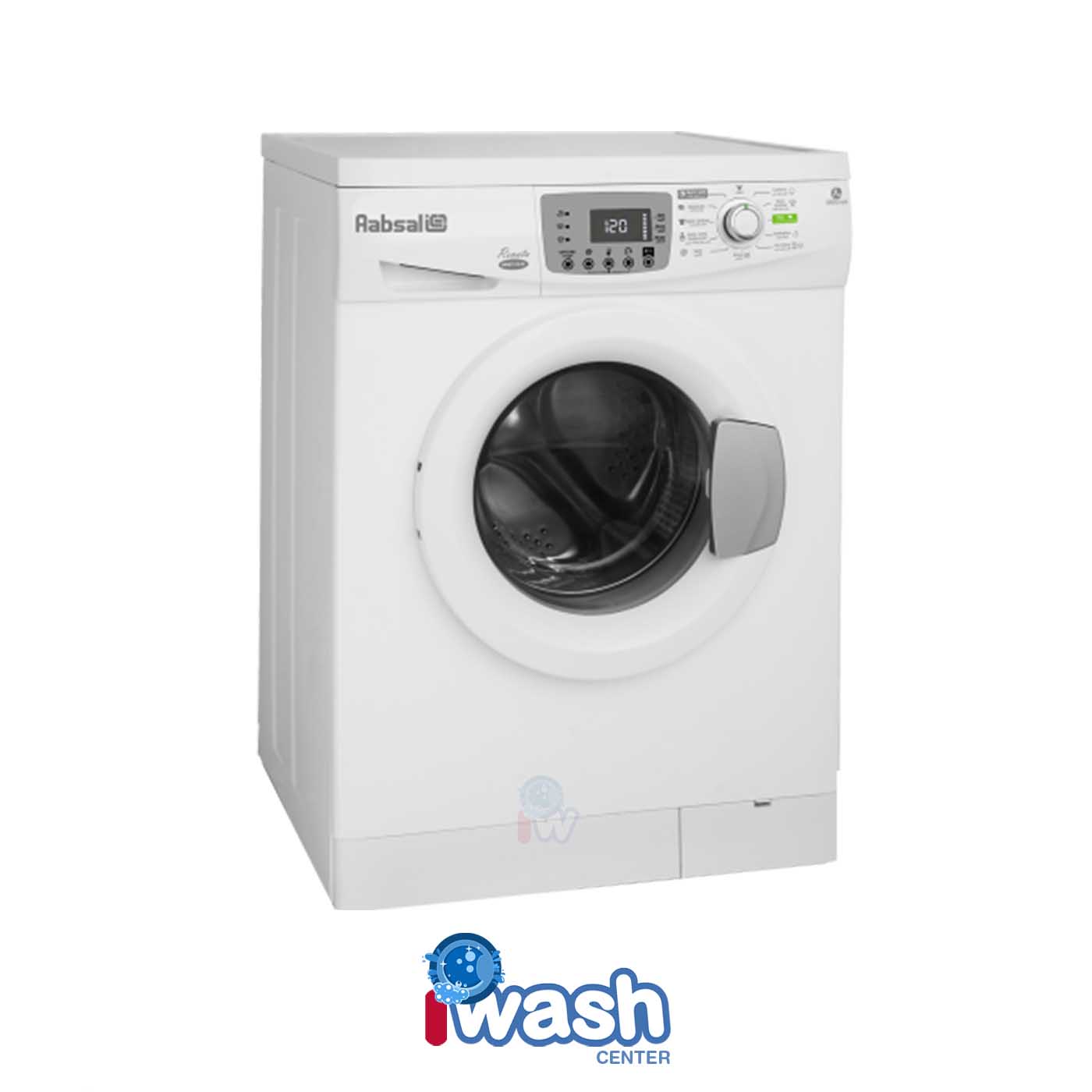 ماشین لباسشویی 7 کیلویی آبسال مدل WRE7212-W سفید