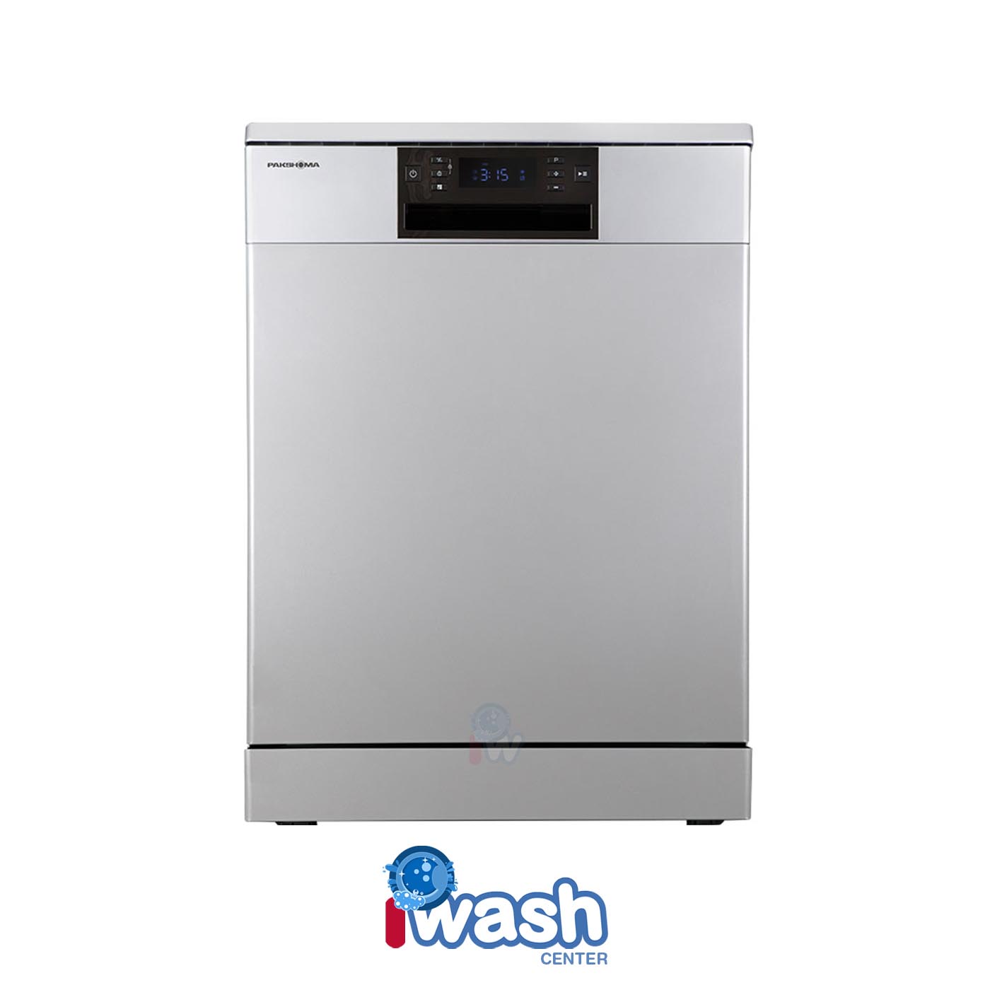 ماشین ظرفشویی 15 نفره پاکشوما مدل PDV 4511 S نقره ای