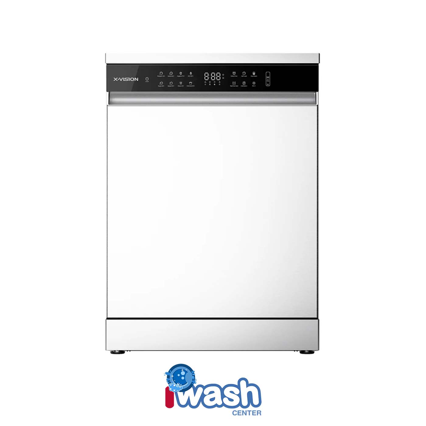 ماشین ظرفشویی 14 نفره ایکس ویژن مدل S150-W سفید